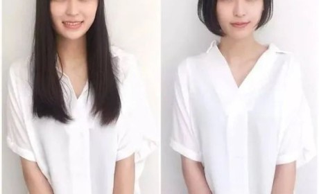 论发型有多重要！17位日本小姐姐分享自己剪发前后的对比照！效果堪比换头啊…